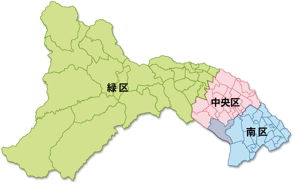 相模原市全図