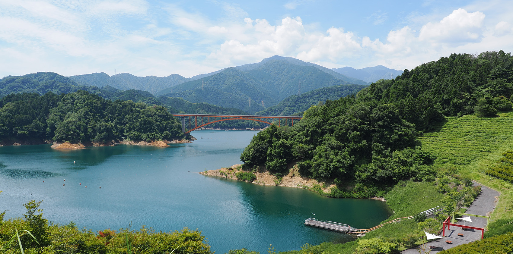 写真：宮ケ瀬湖（鳥居原）