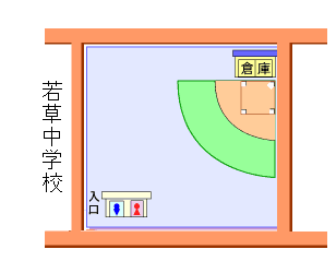 新磯野スポーツ広場見取り図