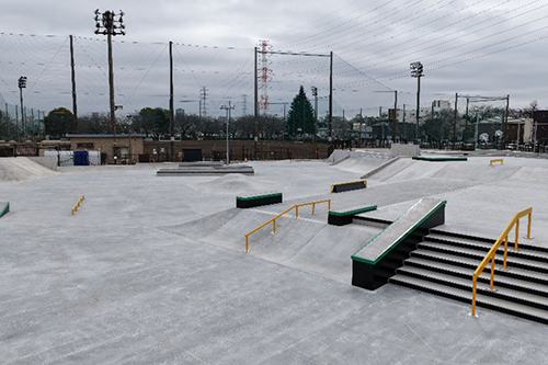 リニューアル後の写真（スケートボードエリア）