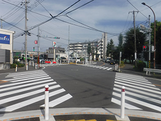 北東側整備済（巻込部）の写真