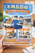 チラシ型回収のイメージ画