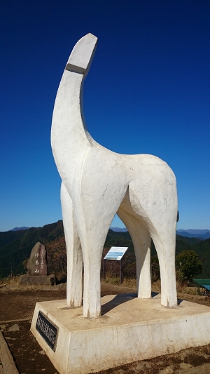 陣馬山　山頂の写真