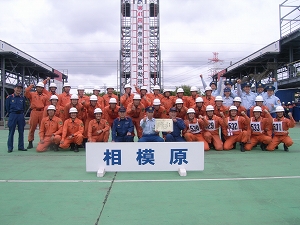 神奈川県大会に出場した選手たちの写真