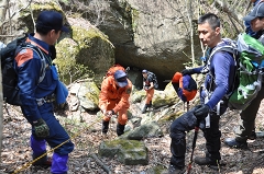 山も警防調査の写真