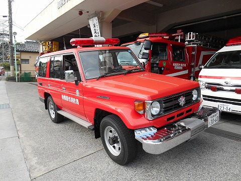 津久井資機材搬送車1の写真