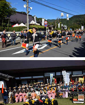 「甲州街道小原宿本陣祭」の写真