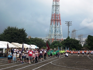 橋本町民運動会の写真