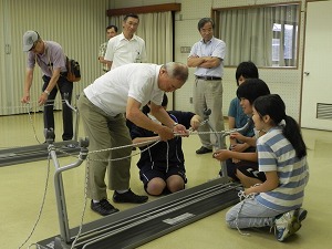 ヤング防災ボランティア体験教室の写真