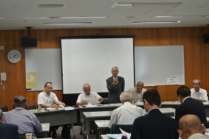 大野中地区自治会連合会の視察研修会の写真