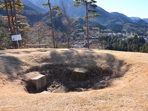 写真：青根防空監視哨跡1