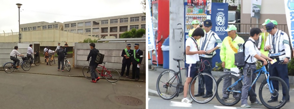 交通安全指導の写真2