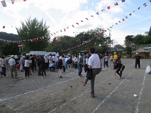 名倉地区体育祭の様子