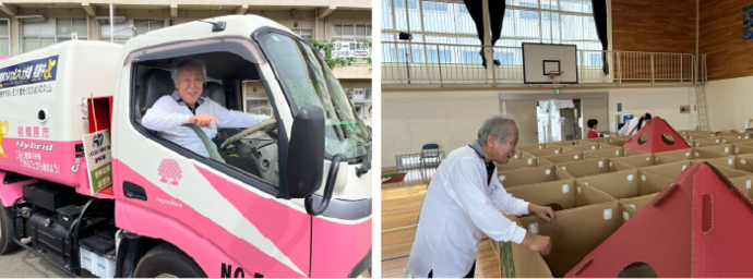 区長の様子