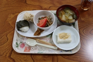 溝でモーニング