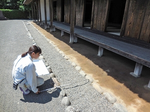 現場運営の確認の様子