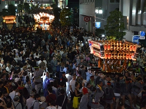 上溝夏祭りの様子