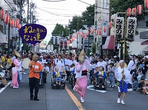 阿波踊り連の写真2