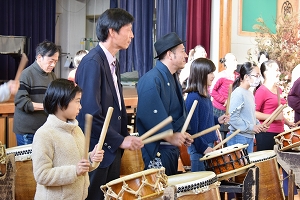 まきさと収穫祭の様子