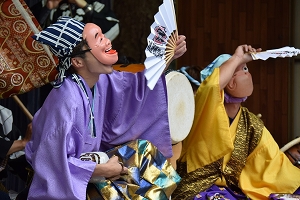 演舞が披露の写真