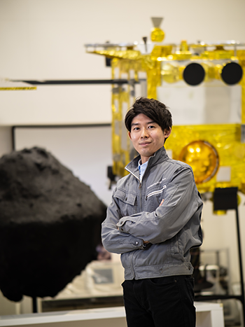 大野剛さん（JAXA）の写真