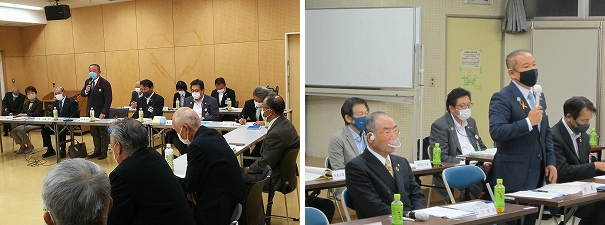 まちづくり懇談会～地域の未来を語ろうwith 市長～（小山地区、大野北地区）の様子の写真