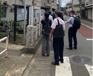 令和5年度 橋本商店街 まち歩きパトロールの様子