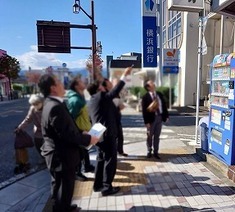 令和6年度　上溝商店街 まち歩きパトロールの様子