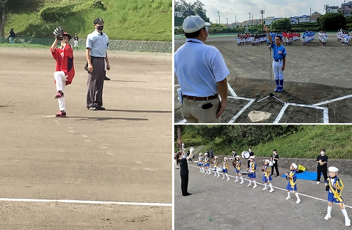 東林少年野球大会の様子の写真