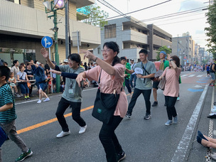 区長も飛び入りで参加　写真