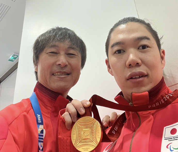 萩原　直輝選手　金メダル獲得！