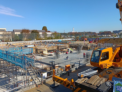 基礎関連・1階床工事の状況（11月下旬）の写真