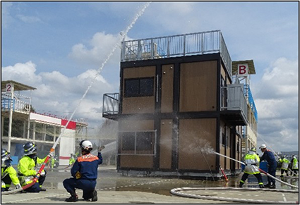 訓練中の様子4の写真