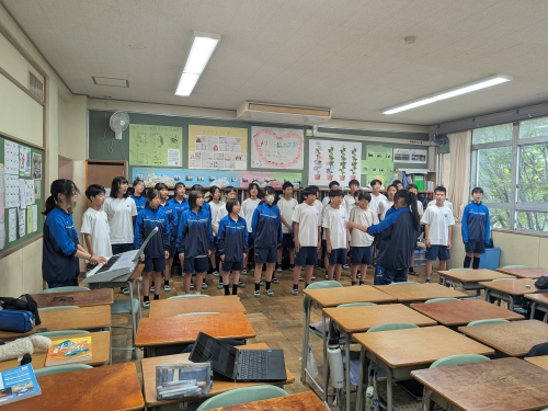 写真：合唱