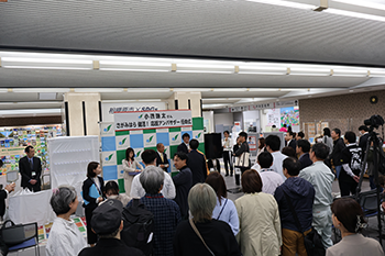 多くの市民やファン、関係者の方々にご来場いただきました！の写真