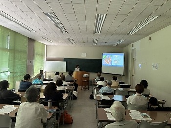 被爆体験のお話を聞く会の様子