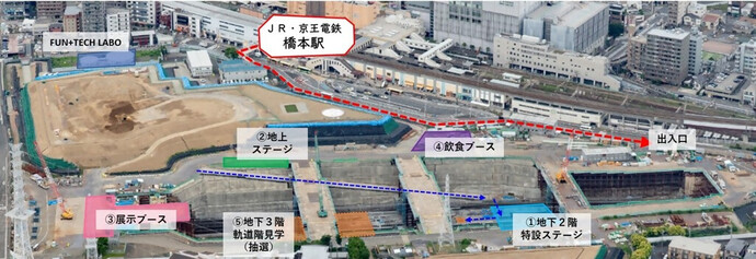 会場全体MAP